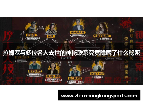 拉姆塞与多位名人去世的神秘联系究竟隐藏了什么秘密